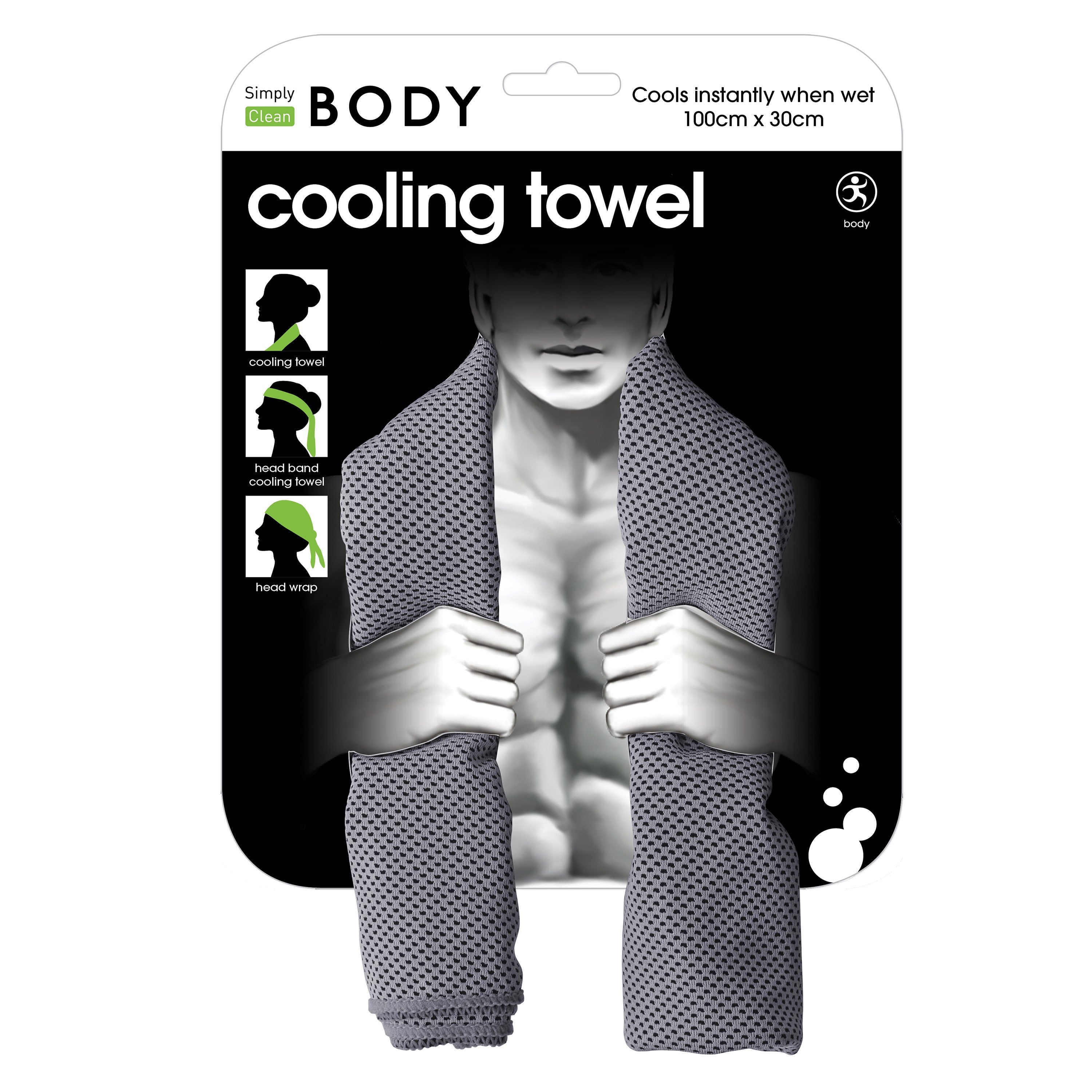 Simply Clean Active Body Cooling Towel for Sports