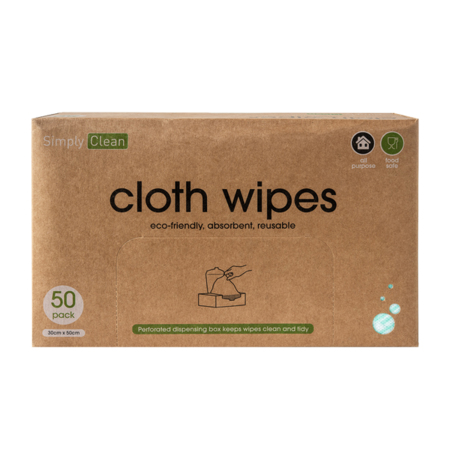 Cloth Wipes 50pk