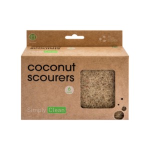 Coconut Scourers 6pk