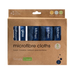 Microfibre Cloths 5 Pack